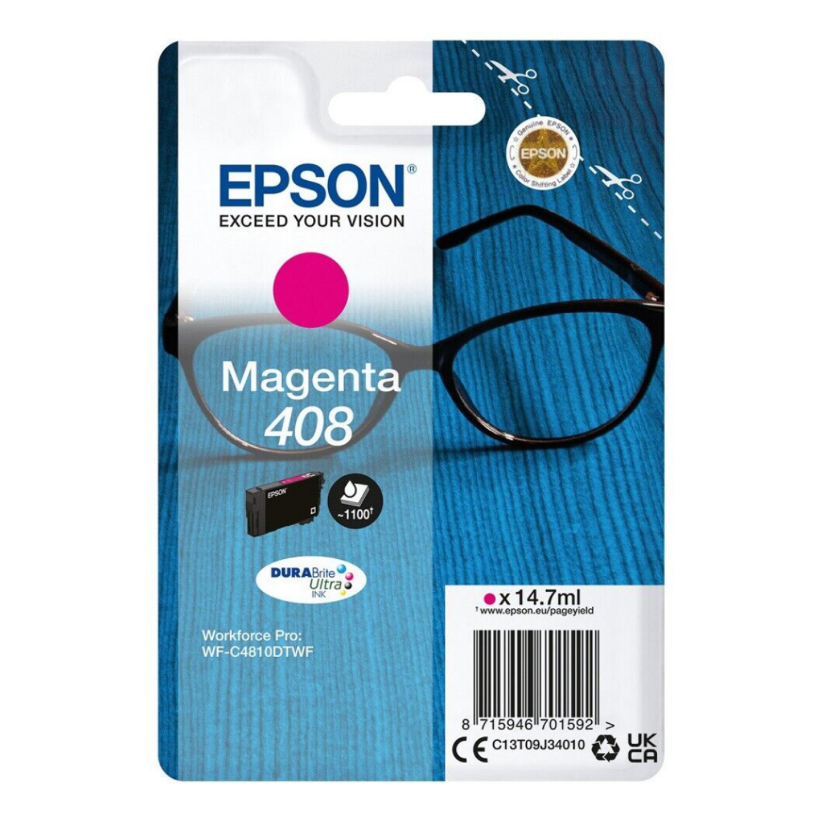 Epson WorkForce Pro WF-C4810DTWF Magenta Ink Cartridge