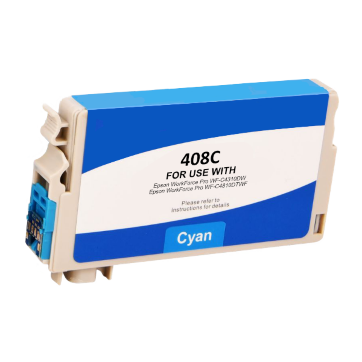 Compatible Epson Workforce Pro C4810DTWF High Capacity Cyan Ink Cartridge