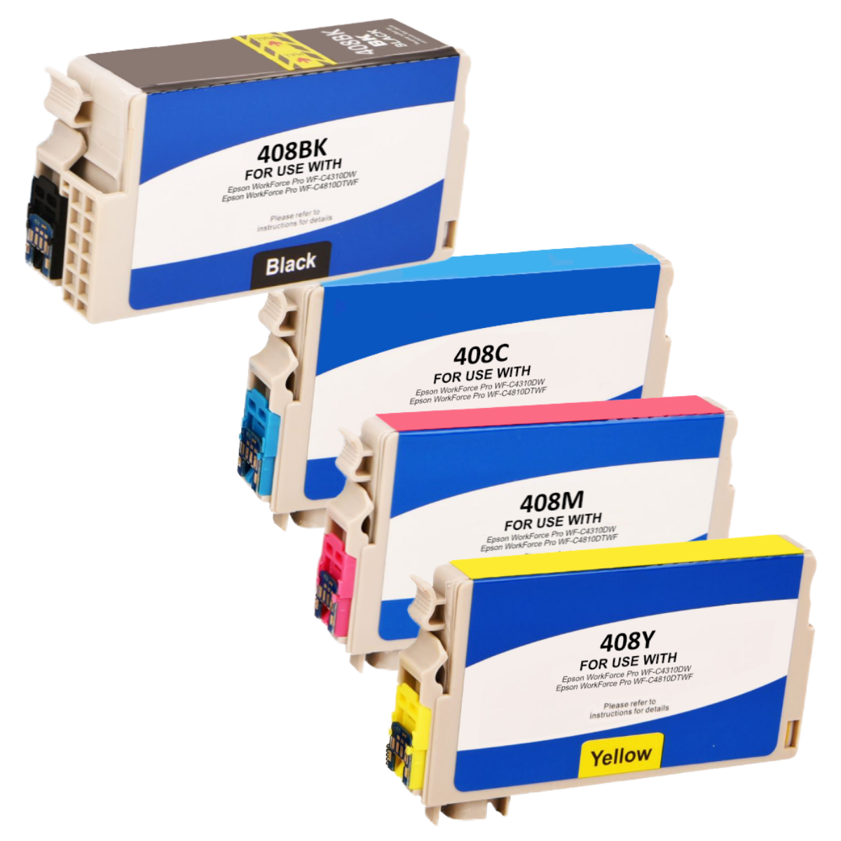 Compatible Epson Workforce Pro C4810DTWF Multipack Ink Cartridges