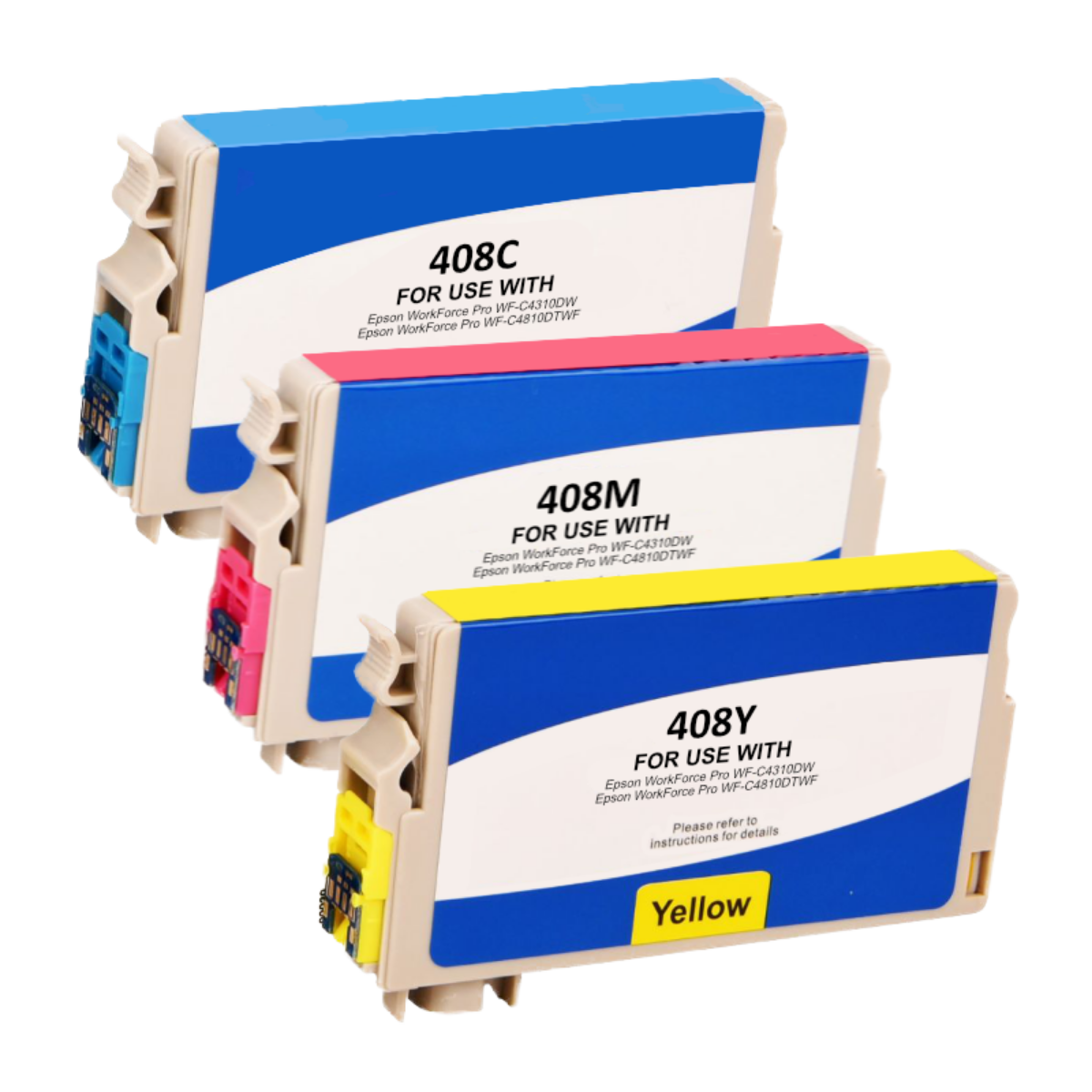 Compatible Epson WorkForce Pro WF-C4310DW Colour Multipack Ink Cartridges