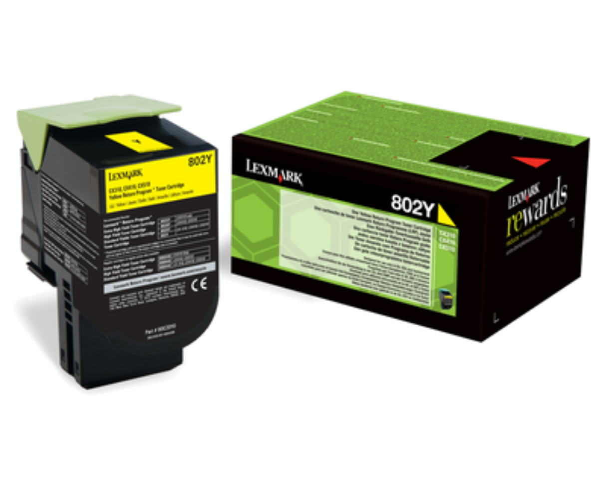 Lexmark CX410e Yellow Toner Cartridge