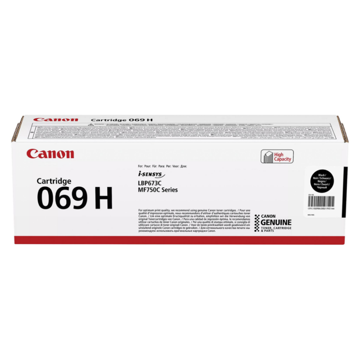 Genuine 069H High Capacity Black Toner Cartridge