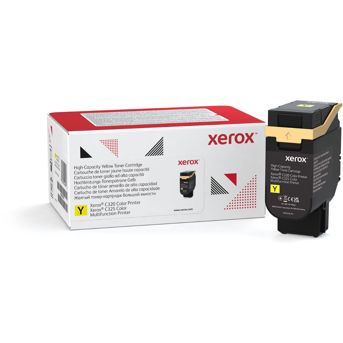 OEM Xerox C320 High Capacity Yellow Toner Cartridge