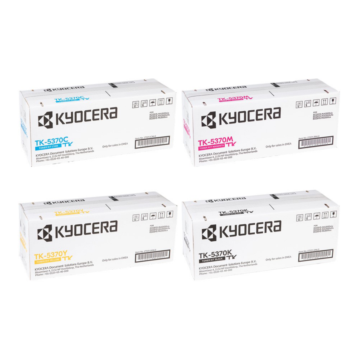 Genuine Kyocera ECOSYS MA3500cix Multipack Toner Cartridges