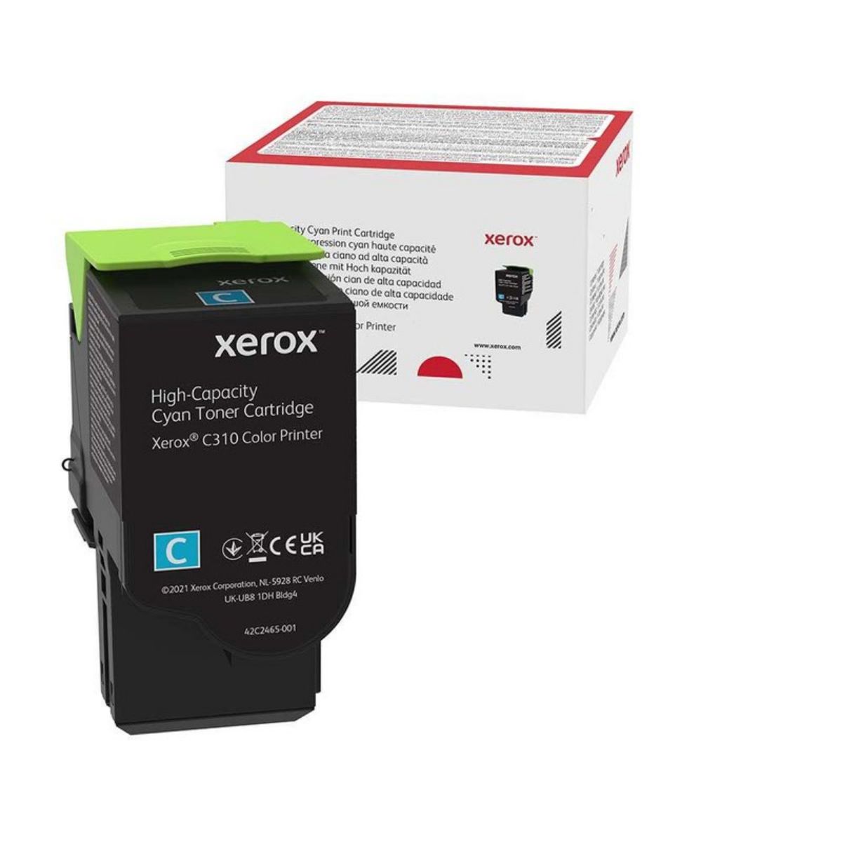 Xerox C315 High Capacity Cyan Toner Cartridge