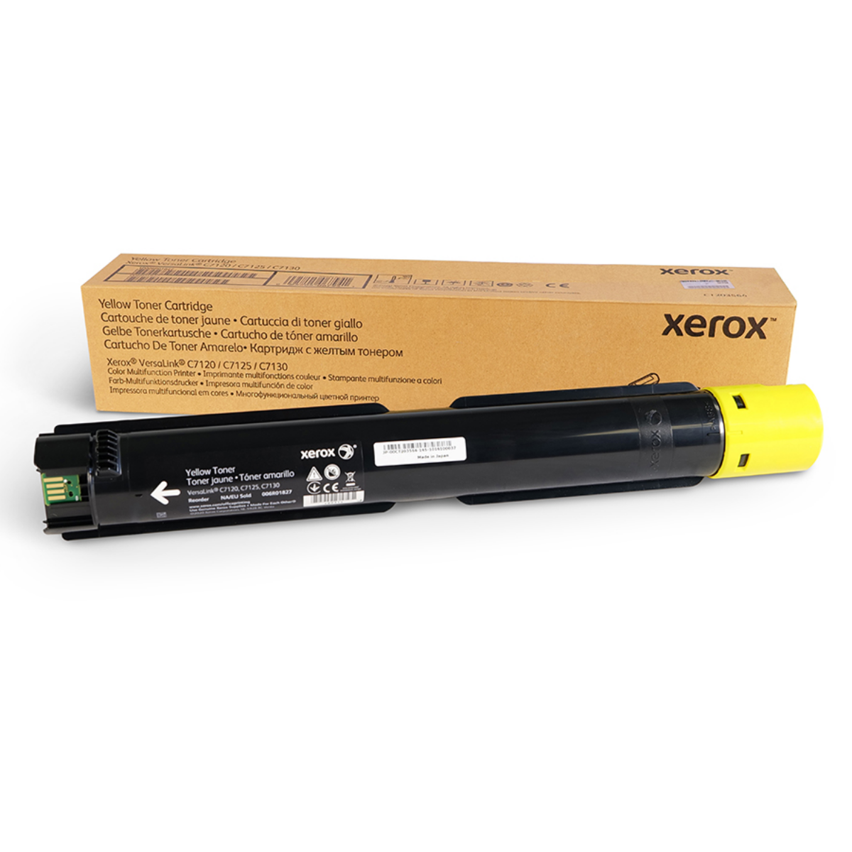 Genuine OEM Xerox VersaLink C7120 Yellow Toner Cartridge