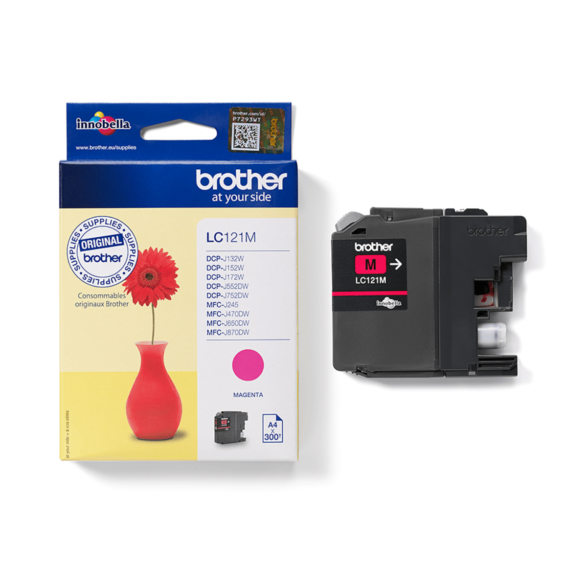 Brother Magenta Ink Cartridge 4ml - LC121M