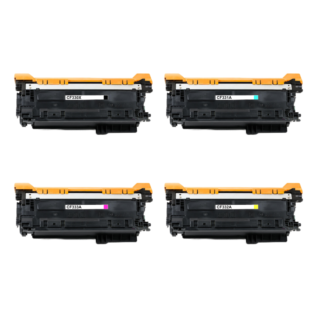 Compatible HP CF330X / CF331A / CF332A / CF333A Multipack Toner Cartridges