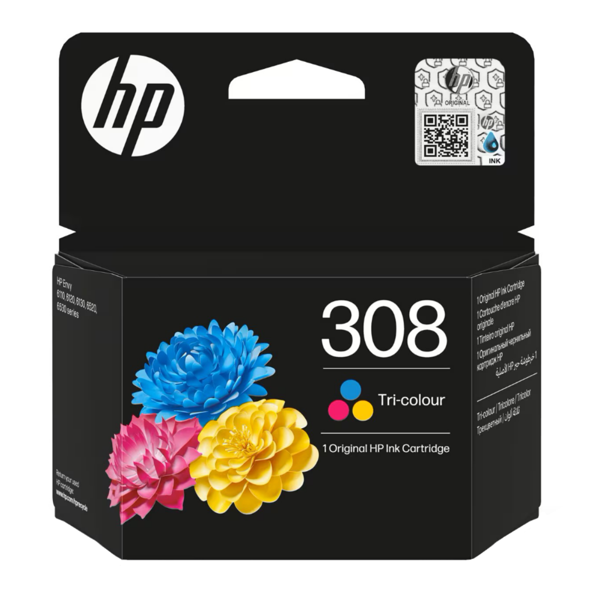 OEM HP 308 Colour Ink Cartridge