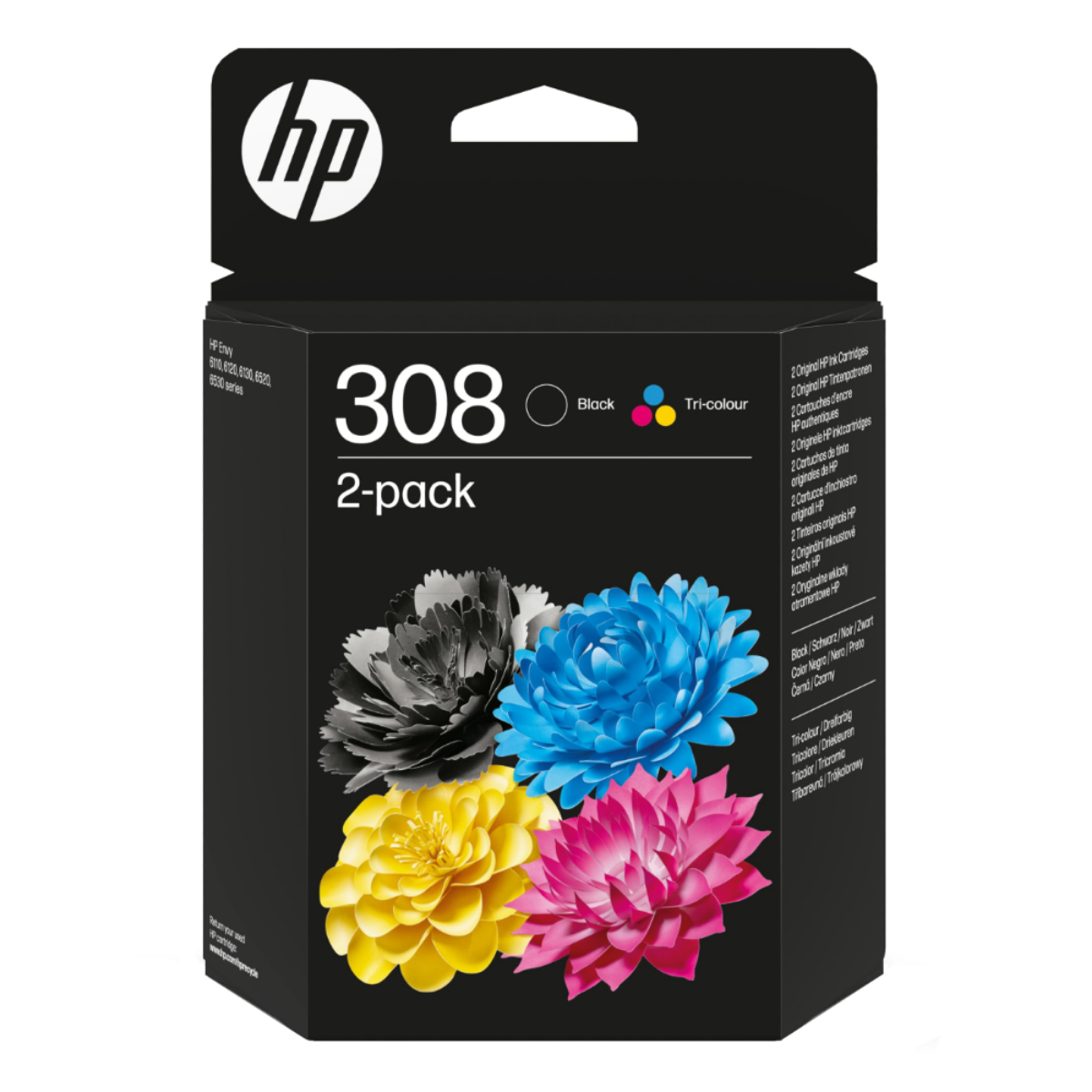 OEM HP Envy 6110e Combo Pack Ink Cartridges