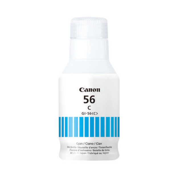 Picture of OEM Canon Maxify GX6550 Cyan Ink Bottle