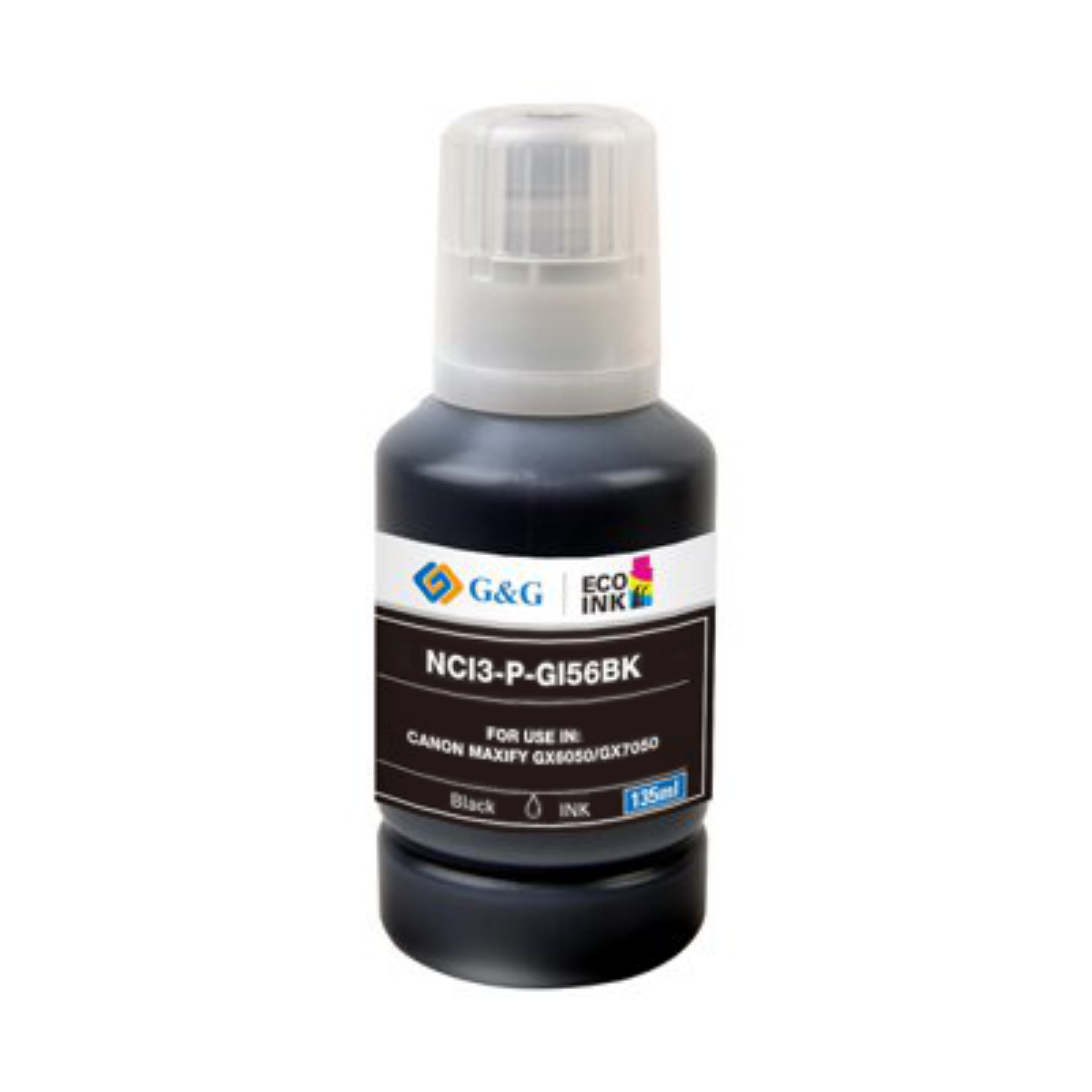 Compatible Canon GI-56 Black Ink Bottle