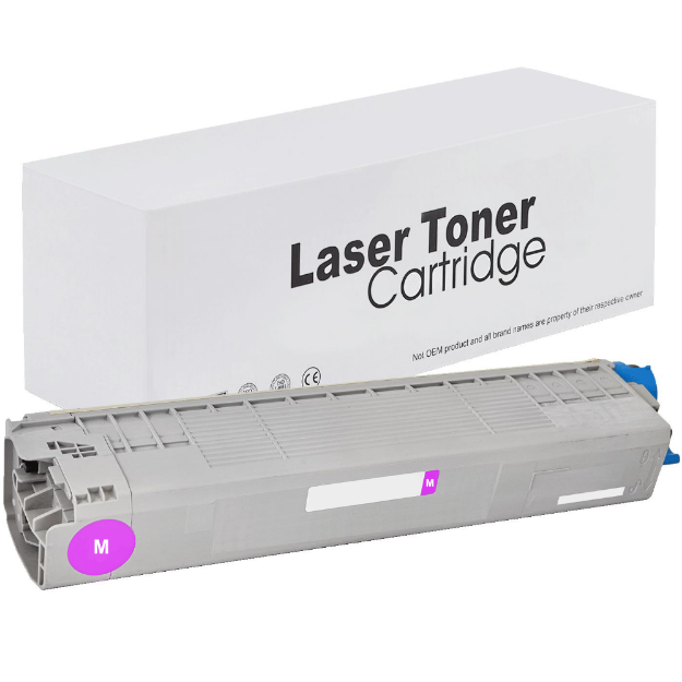 Picture of Compatible Oki C841 Magenta Toner Cartridge