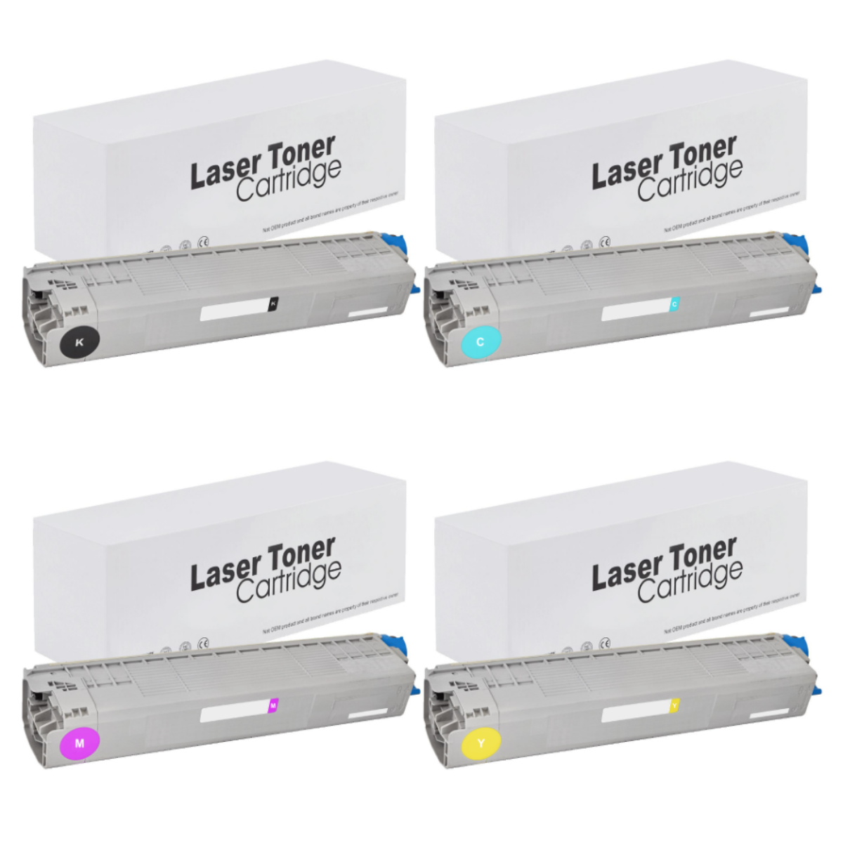 Compatible Oki C841cdtn Multipack Toner Cartridges