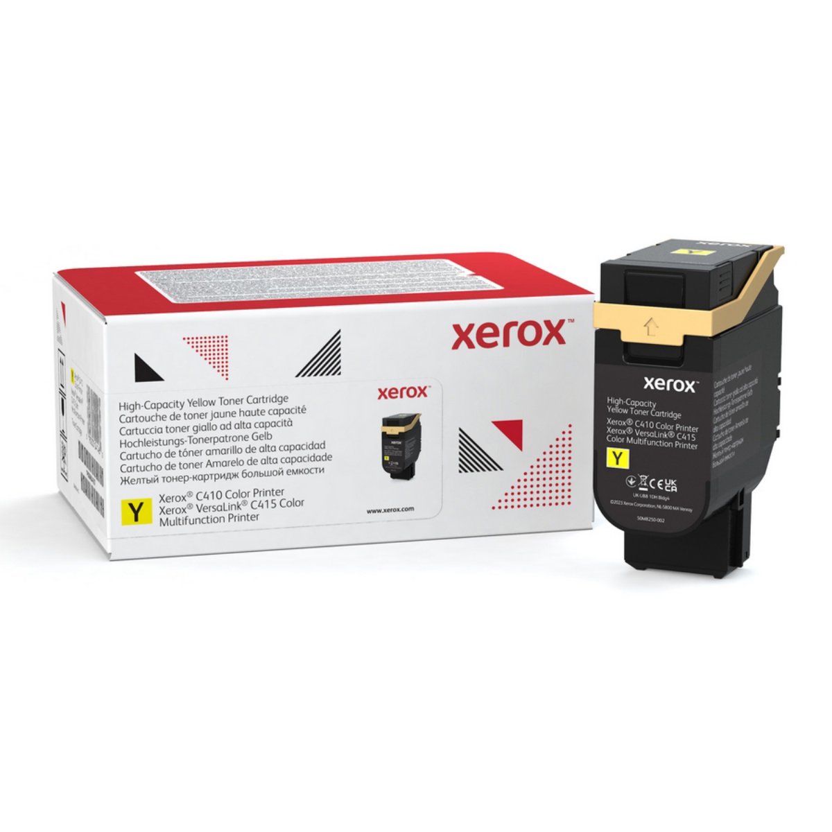 OEM Xerox C410DN High Capacity Yellow Toner Cartridge