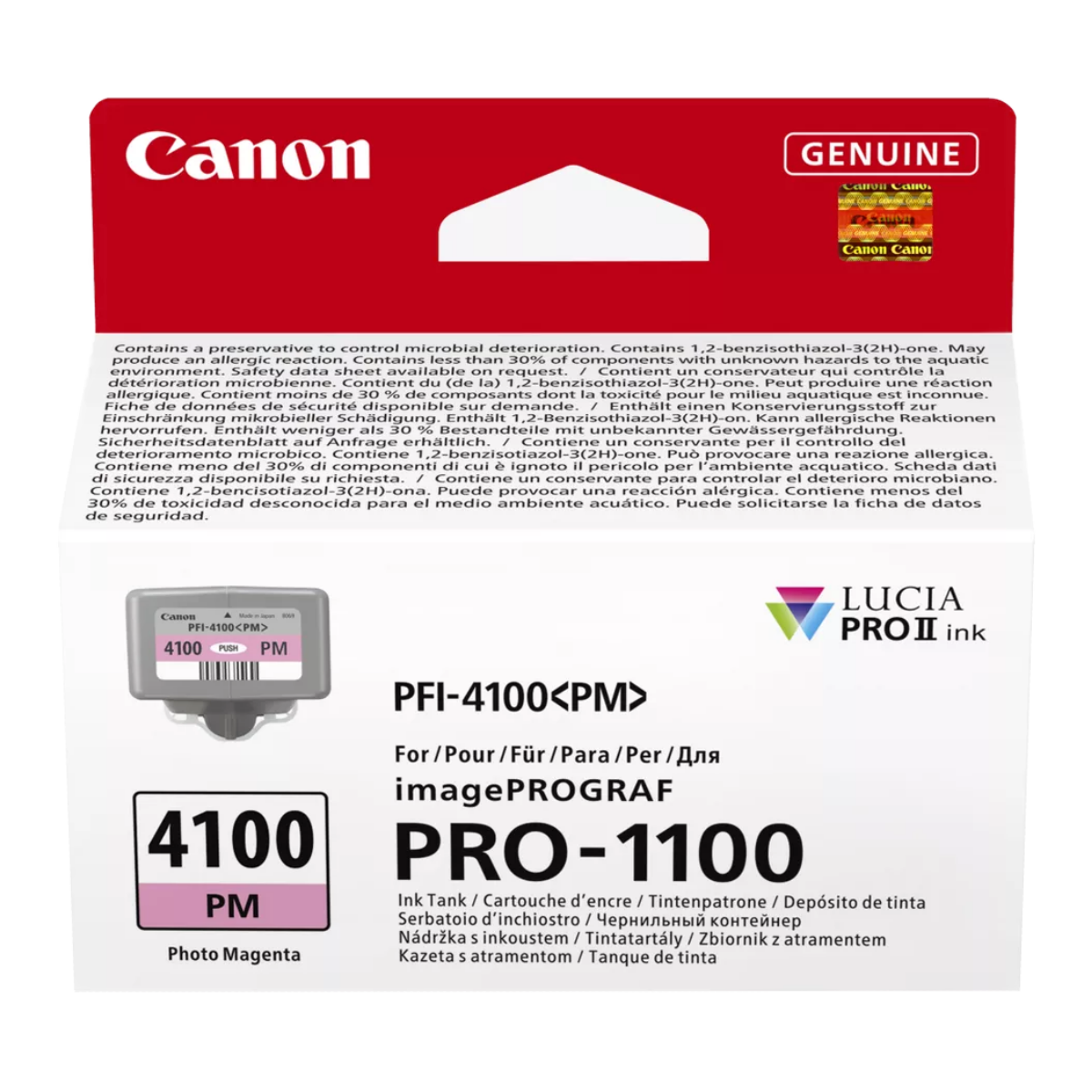 OEM Canon PFI-4100 Photo Magenta Ink Cartridge