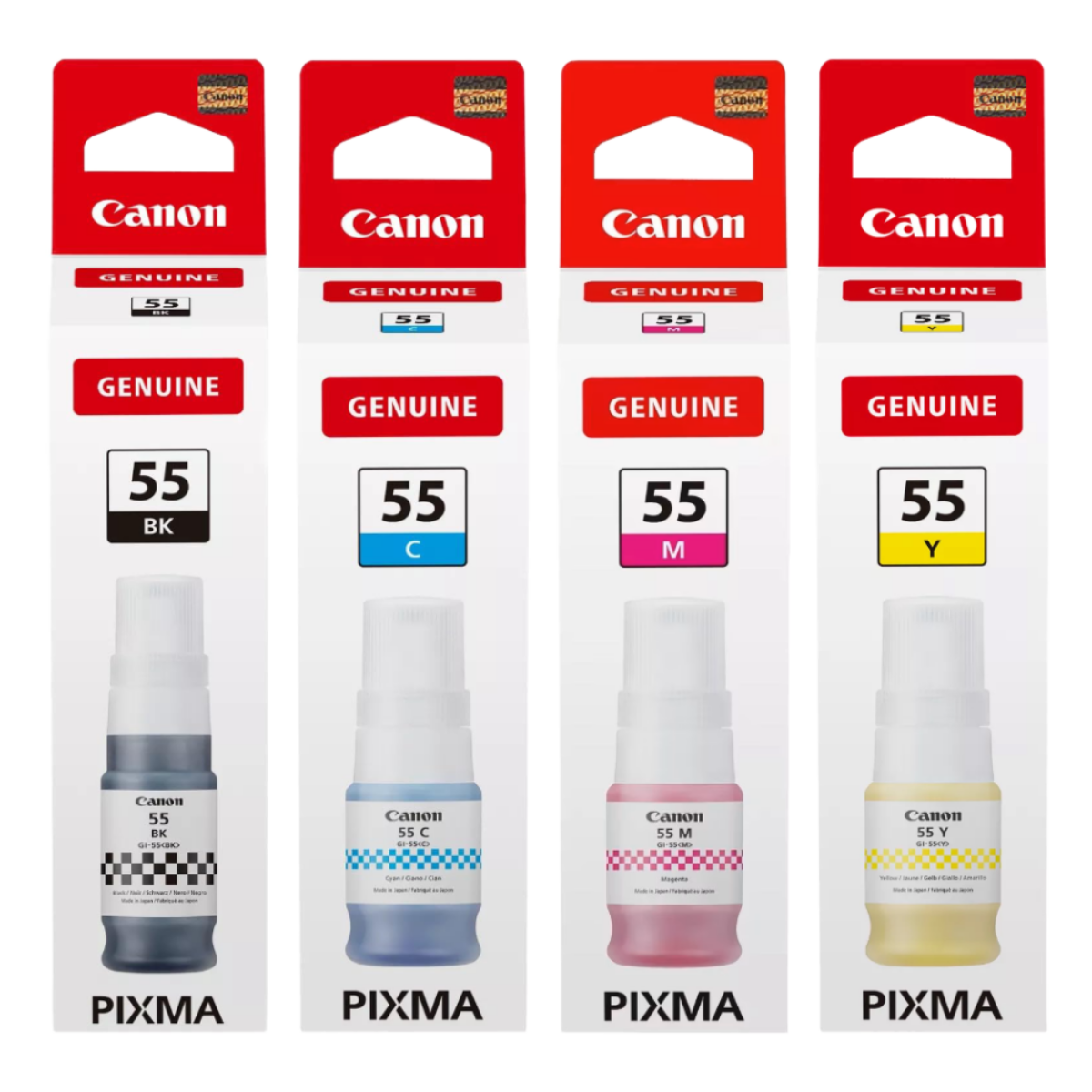 OEM Canon GI-55 Multipack Ink Bottles