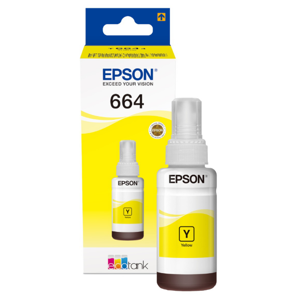 Picture of Genuine  Epson EcoTank ET-2600 Yellow Ink Bottle