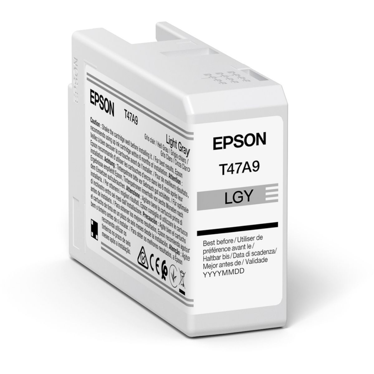 Epson T47A9 Light Grey Pro10 Ink Cartridge 50ml - C13T47A900