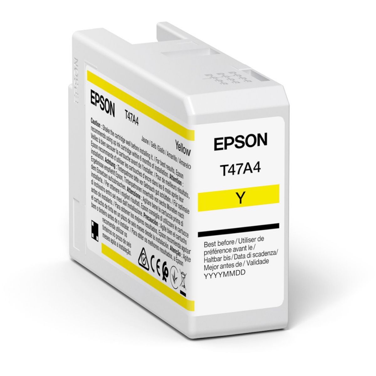 Epson T47A3 Yellow Pro10 Ink Cartridge 50ml - C13T47A400