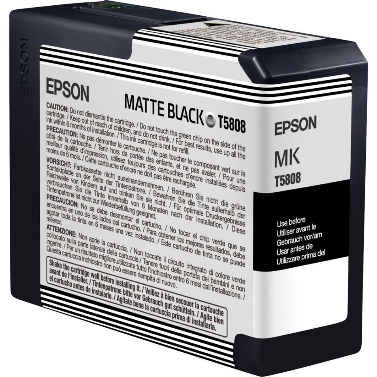 Epson T5808 Matte Black Ink Cartridge 80ml - C13T580800