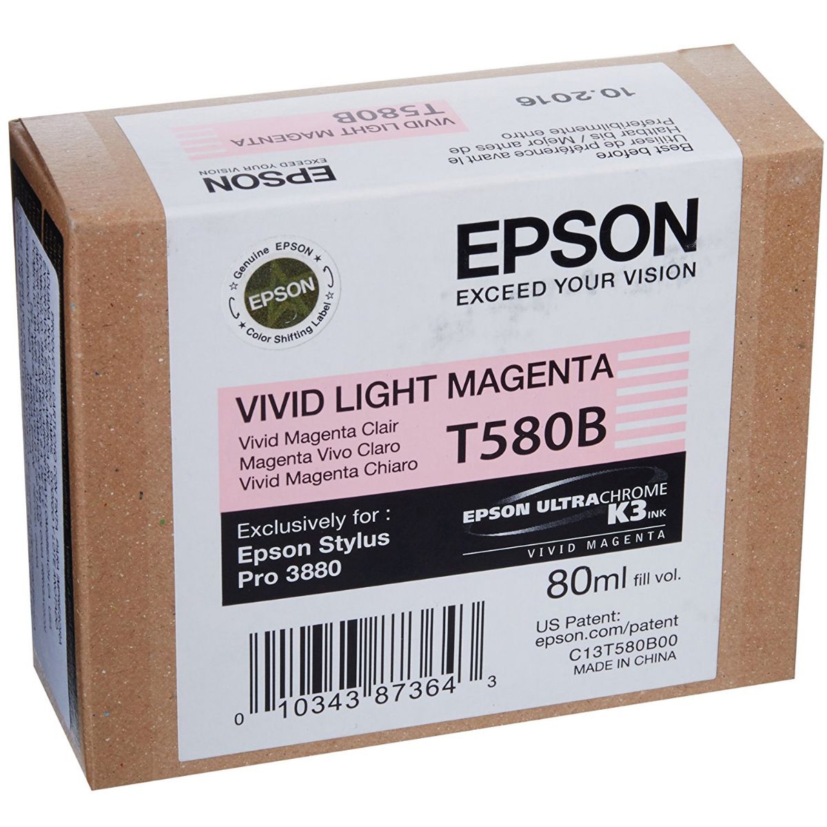 Epson Stylus Pro 3880 Vivid Light Magenta Ink Cartridge