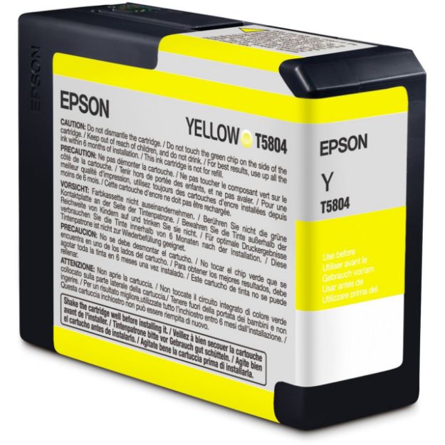 Picture of  Epson Stylus Pro 3800 Yellow Ink Cartridge