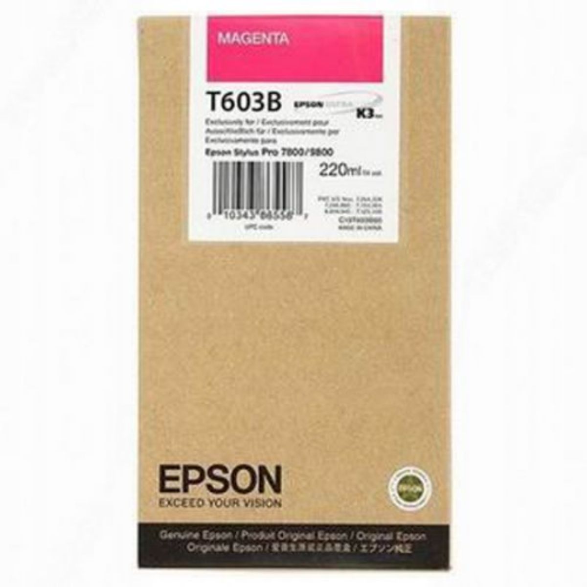 Epson Stylus Pro 9800 Magenta Ink Cartridge