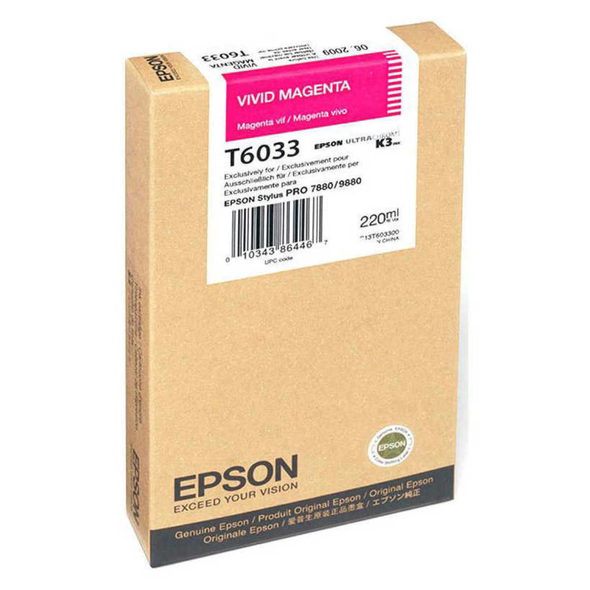 Epson Stylus Pro 9880 Vivid Magenta Ink Cartridge