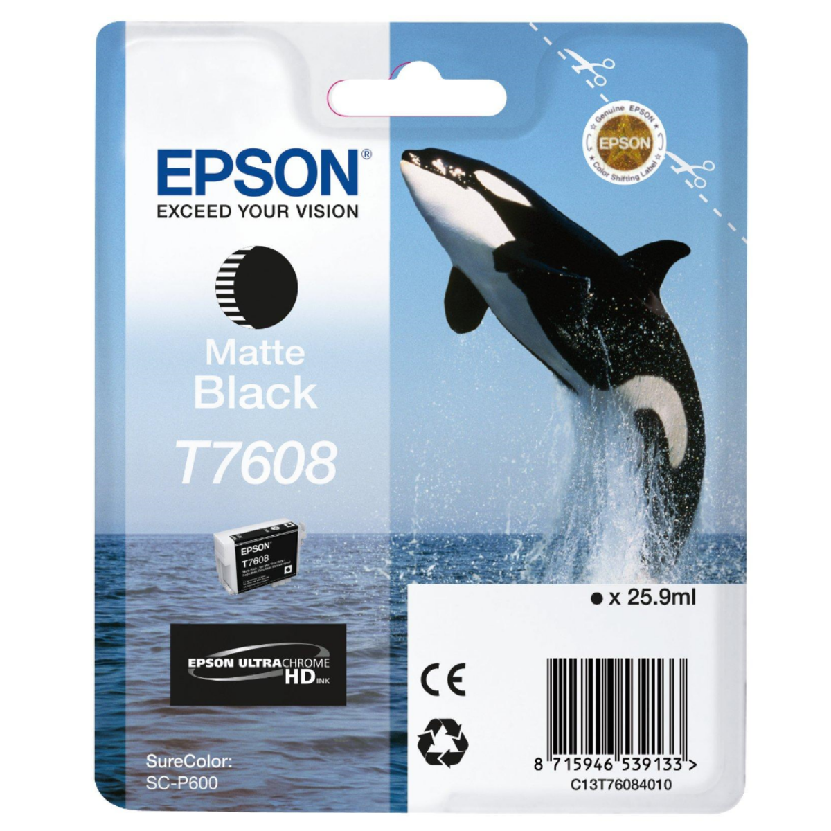 Epson SureColor SC-P600 Matte Black Ink Cartridge