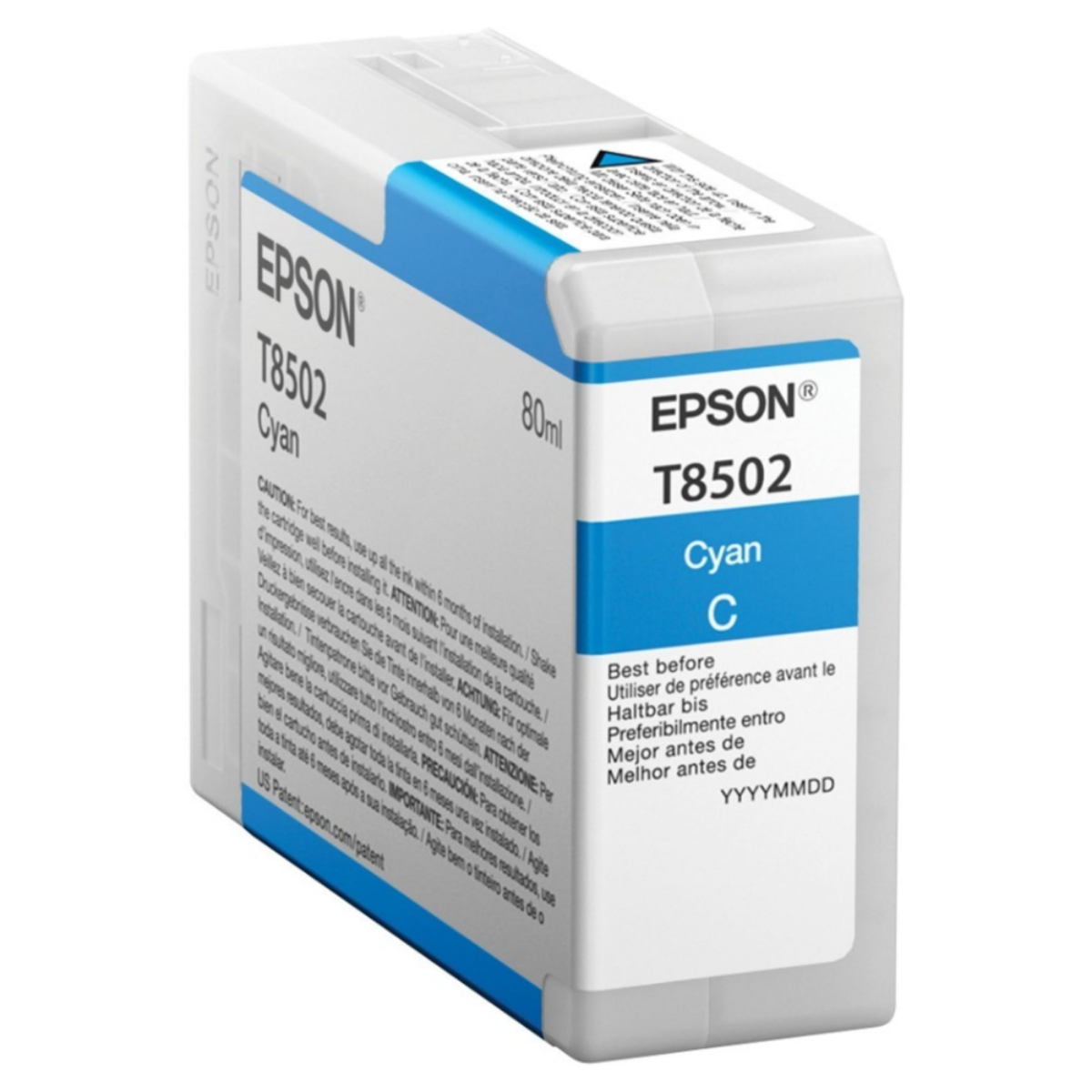 Epson T8502 Cyan Ink Cartridge 80ml - C13T850200