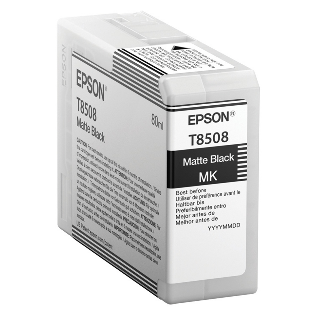 Epson T8508 Matte Black Ink Cartridge 80ml - C13T850800
