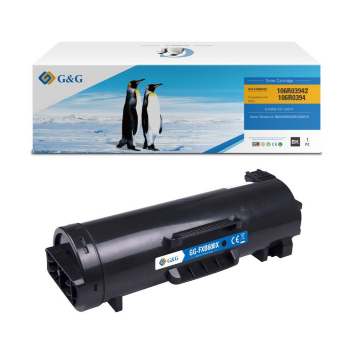 Compatible Xerox VersaLink B600DN High Capacity Black Toner Cartridge