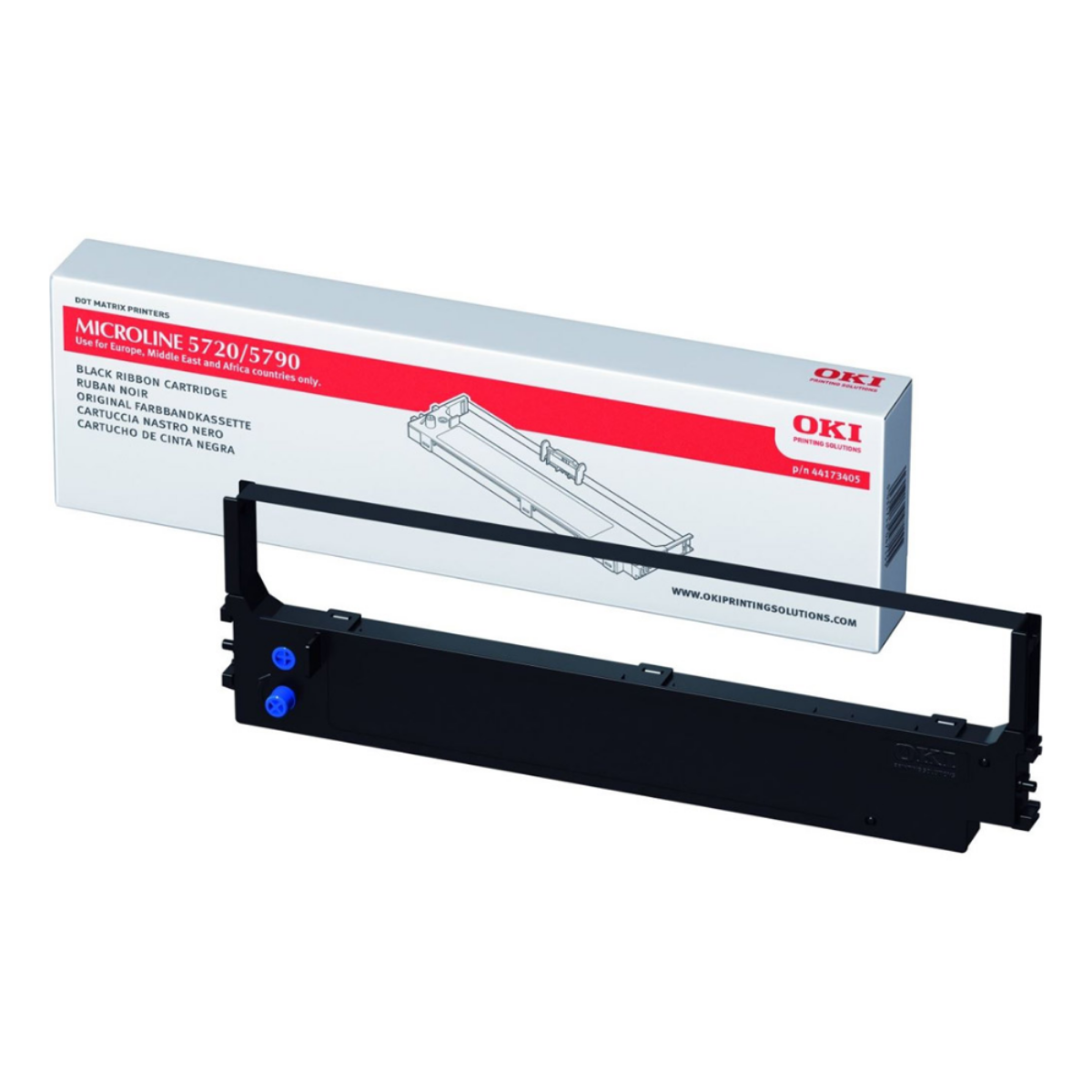 Oki ML5720eco Black Ink Ribbon (8 Million Characters)