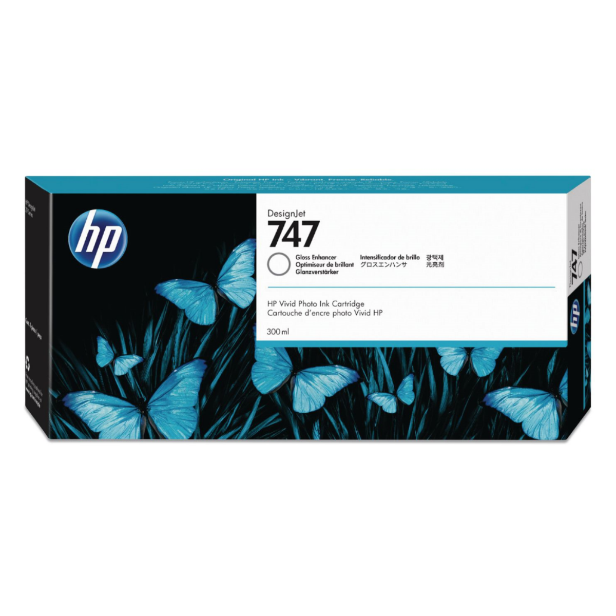 HP 747 Gloss Enhancer Ink Cartridge