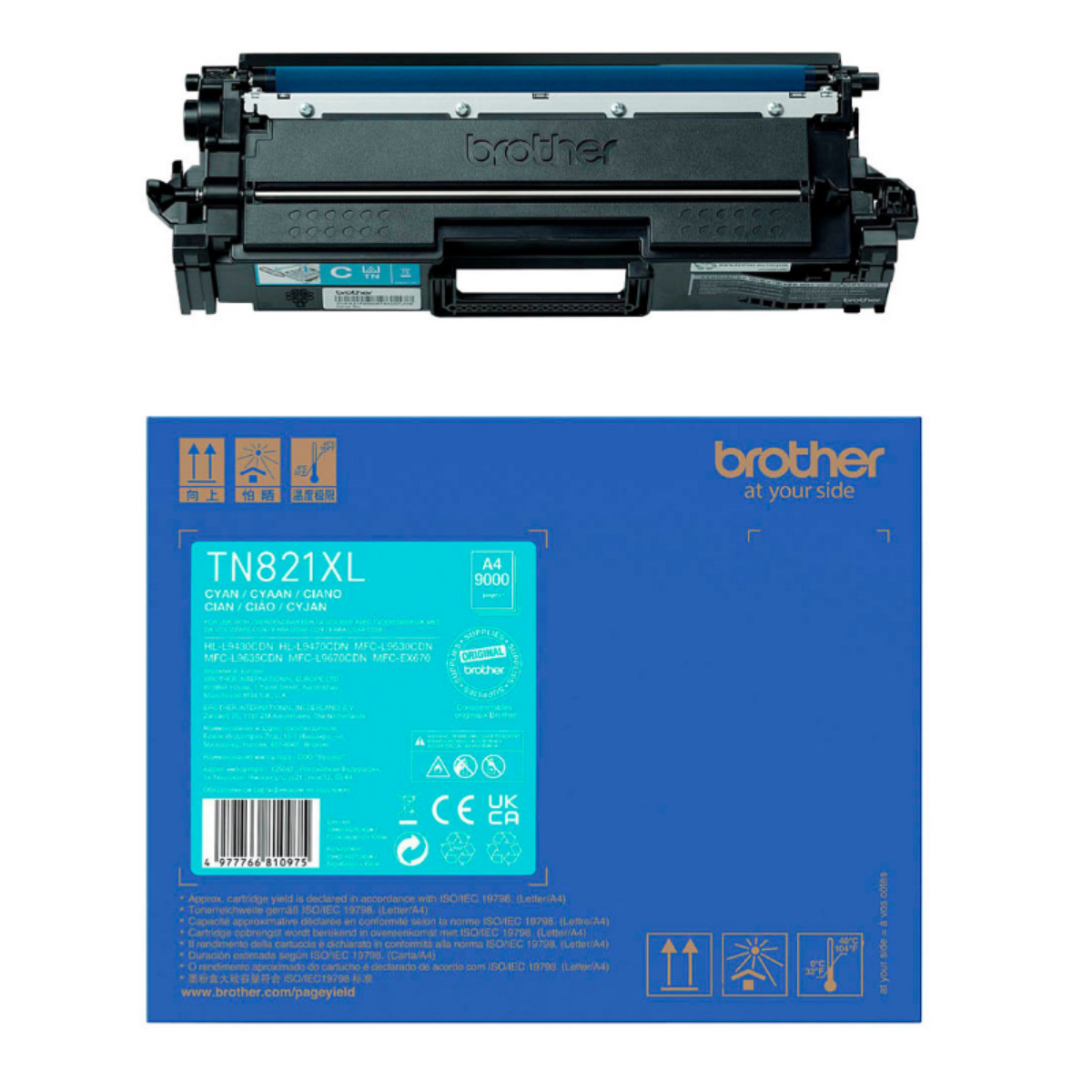 Brother HL-L9430CDN High Capacity Cyan Toner Cartridge