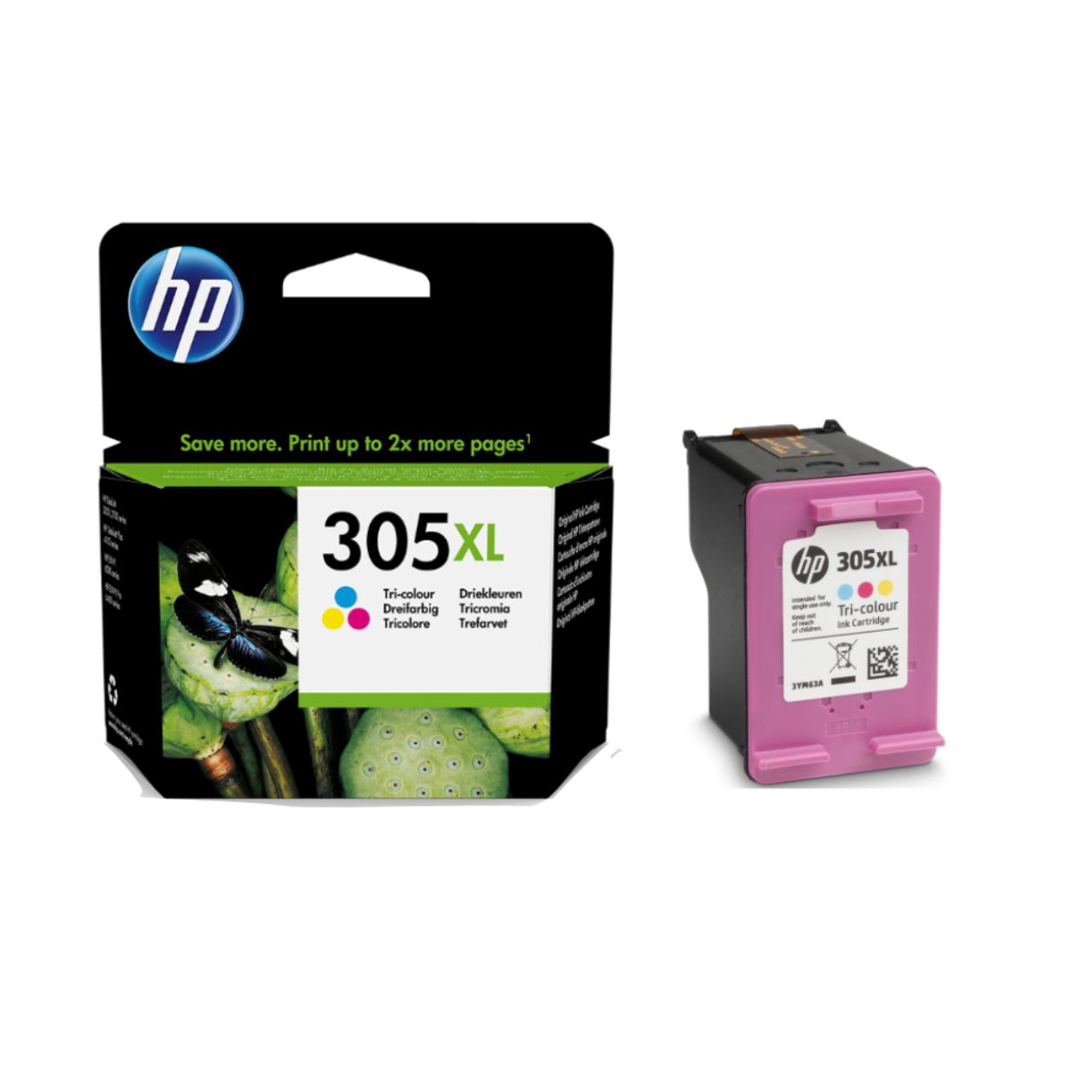 OEM HP DeskJet 2724 High Capacity Colour Ink Cartridge