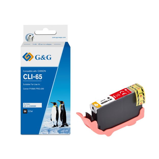 Picture of Compatible Canon CLI-65 Black Ink Cartridge