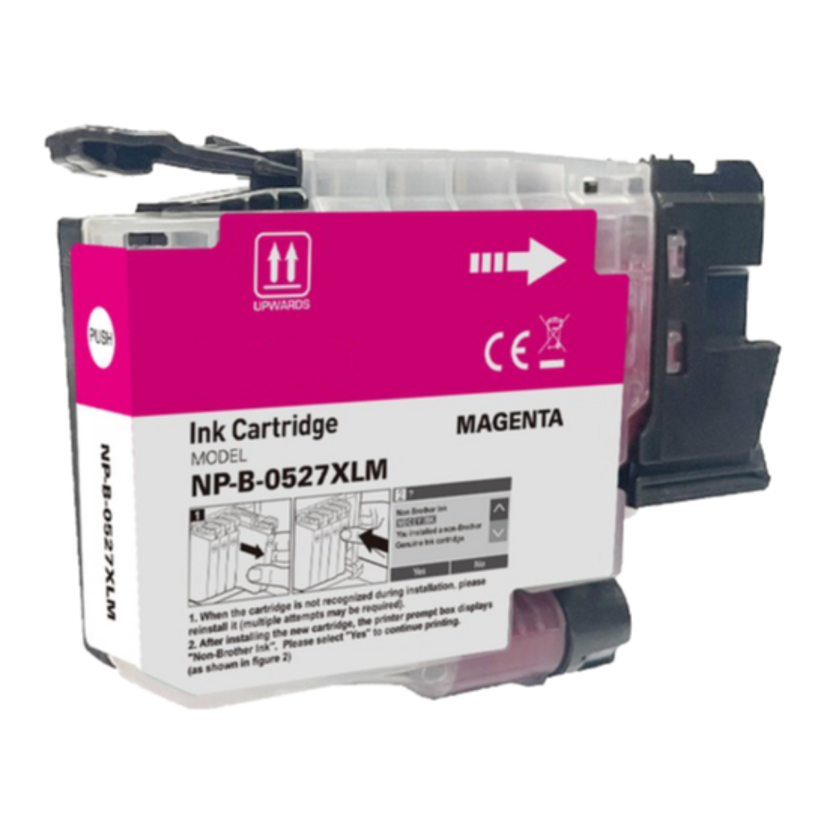 Compatible Brother LC527XL High Capacity Magenta Ink Cartridge