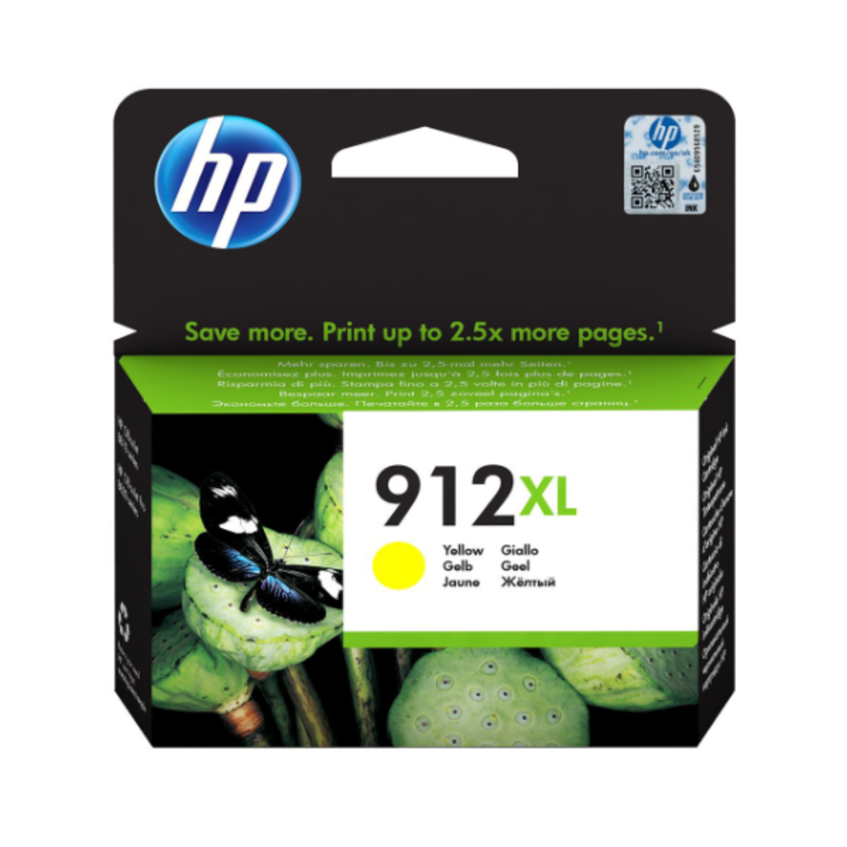 OEM HP Officejet 8015e High Capacity Yellow Ink Cartridge