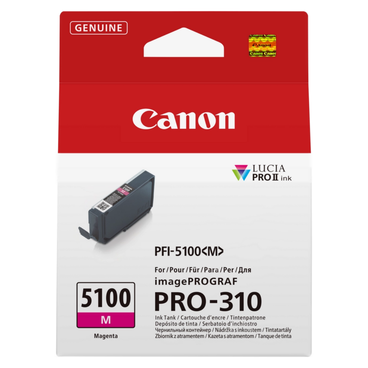OEM Canon ImagePROGRAF PRO-310 Magenta Ink Cartridge