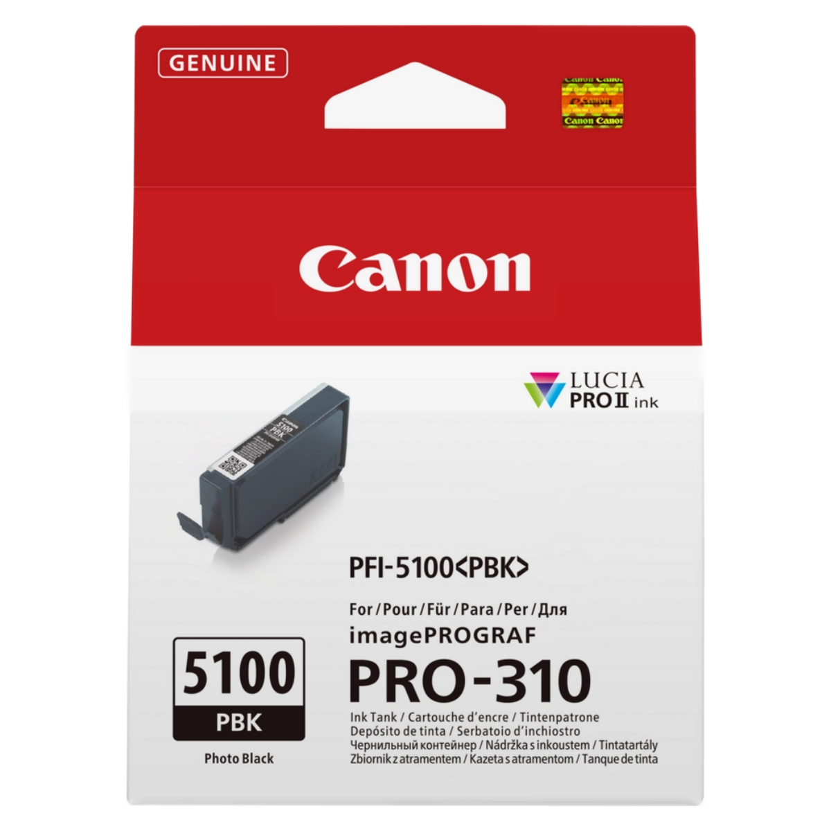 OEM Canon ImagePROGRAF PRO-310 Photo Black Ink Cartridge