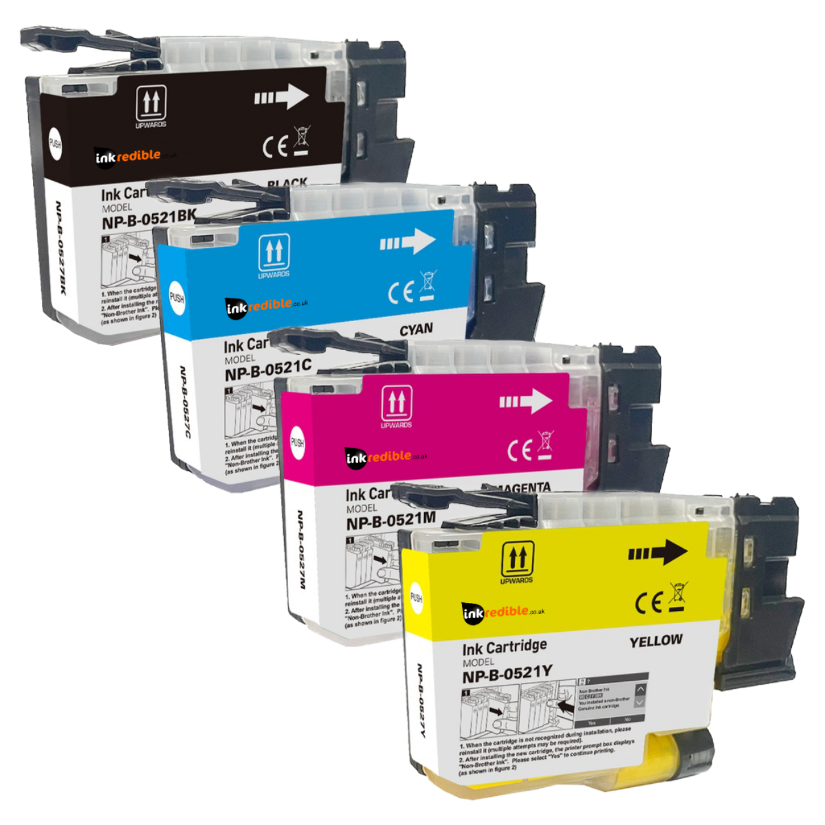 Compatible Brother DCP-J1260W Multipack Ink Cartridges