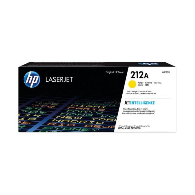 Picture of  HP Color Laserjet Enterprise Flow MFP M578c Yellow Toner Cartridge