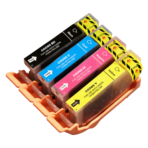 Picture of Compatible Canon Pixma Pro-200 Multipack (4 Pack) Standard Ink Cartridges