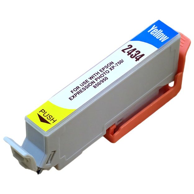 Picture of Compatible Epson Expression Photo XP-65 High Capacity Yellow Ink Cartridge