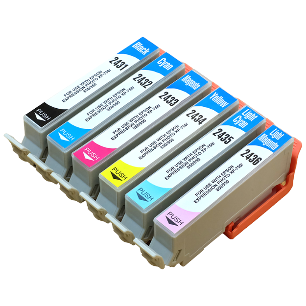Picture of Compatible Epson Expression Photo XP-65 High Capacity Multipack Ink Cartridges