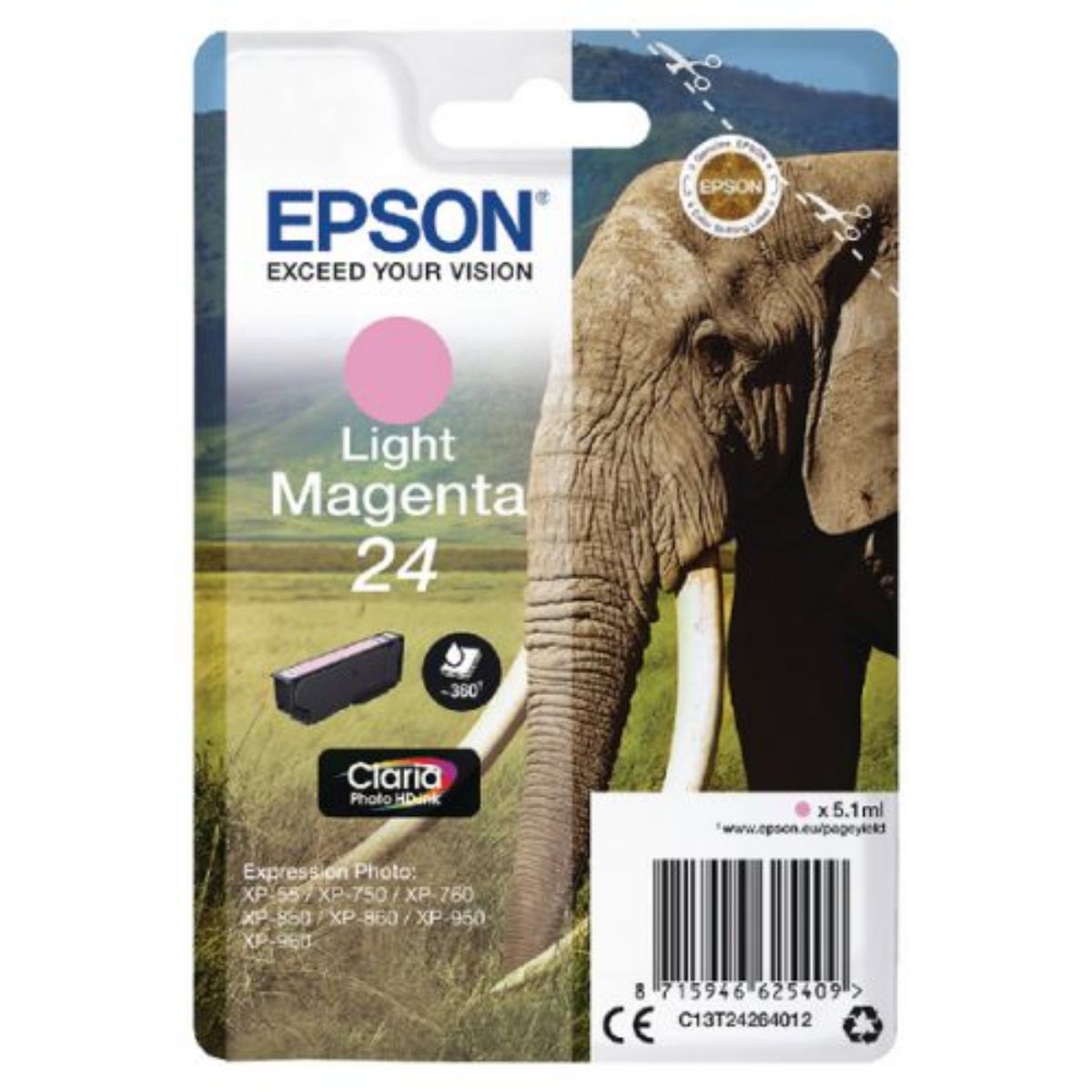 Epson Expression Photo XP-65 Light Magenta Ink Cartridge