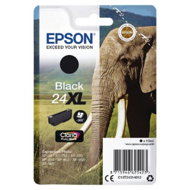 Picture of  Epson Expression Photo XP-65 High Capacity Black Ink Cartridge