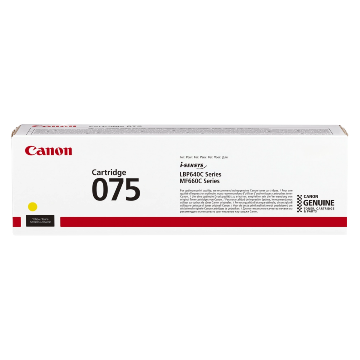 Compatible Canon i-SENSYS MF664Cdw Yellow Toner Cartridge